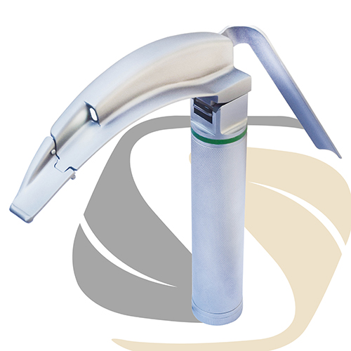 Fiberoptic laryngoscope flexible tip blades with integrated light channel