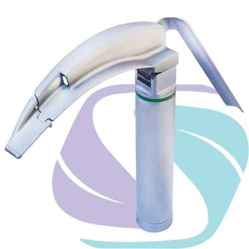 Flexible Fiberoptic laryngoscope flexible tip blades with integrated light channel